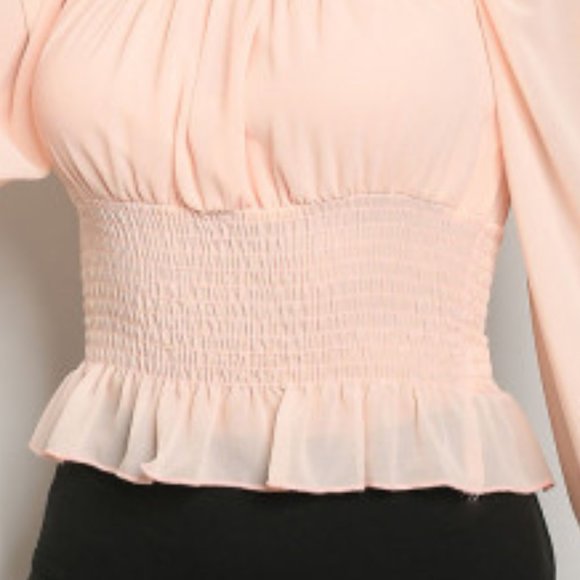 WANT YOUR LOVE Blouse Top - Blush - Picture 6 of 8